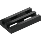 LEGO Tile 1 x 2 Grille (with Bottom Groove) (2412 / 30244)
