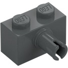 LEGO Brick 1 x 2 with Pin without Bottom Stud Holder (2458)