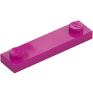 LEGO Plaat 1 x 4 met Twee Noppen zonder groef (92593)