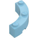 LEGO Brick 4 x 4 Round Corner (Wide with 3 Studs) (48092 / 72140)