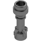 LEGO Metallic zilver Lichtzwaard Handvat (Recht) (64567)
