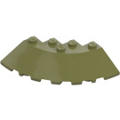 LEGO Steen 6 x 6 Rond (25°) Hoek (7848 / 95188)