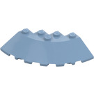 LEGO Zandblauw Steen 6 x 6 Rond (25°) Hoek (7848 / 95188)