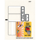 LEGO Sticker Sheet for Set 10220 (94347)