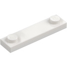 LEGO Plate 1 x 4 with Two Studs without Groove (92593)