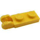 LEGO Yellow Hinge Plate 1 x 2 with Dual Fingers (44302 / 54657)