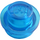 LEGO Transparent Dark Blue Plate 1 x 1 Round (6141 / 30057)
