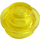 LEGO Transparent Yellow Plate 1 x 1 Round (6141 / 30057)